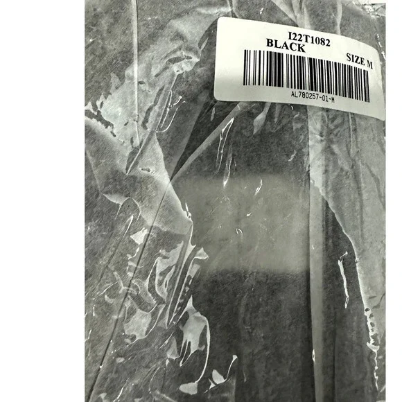 Lulus NWT Fierce Favorite Vegan Leather Strapless Bustier Crop Top Black Medium - Picture 6 of 6